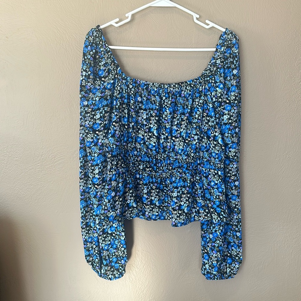 Nine Britton Billy Smocked Blouse